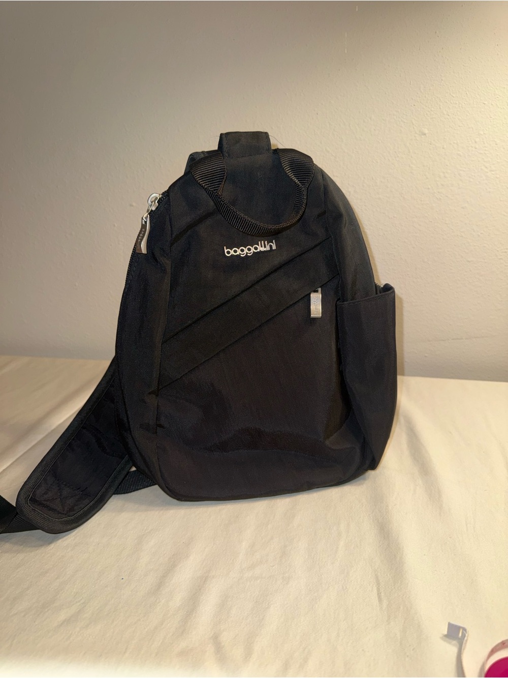 Baggallini Black Sling Backpack